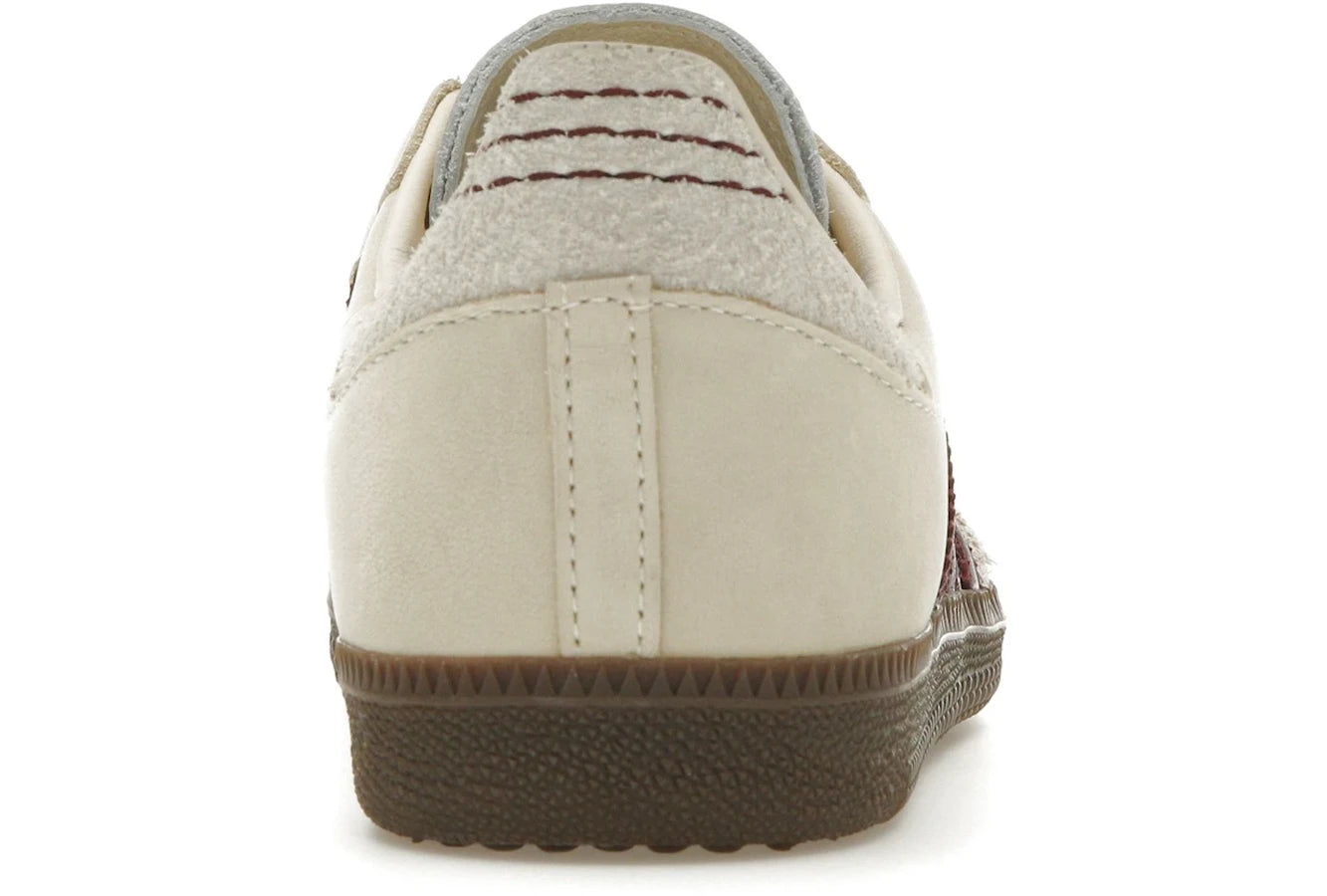 Adidas Samba OG Wonder White Maroon