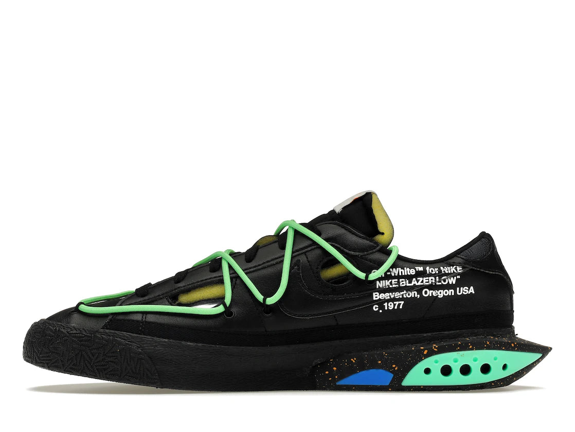 Nike Blazer Low Off-White Black Electro Green