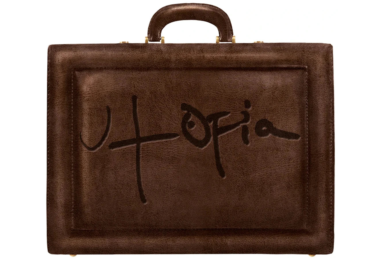 Travis Scott Utopia Briefcase Brown