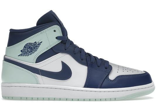 Air Jordan 1 Mid Mystic Navy Mint Foam