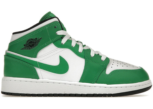 Air Jordan 1 Mid Lucky Green