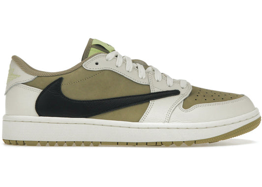 Air Jordan 1 Retro Low Golf Travis Scott Neutral Olive