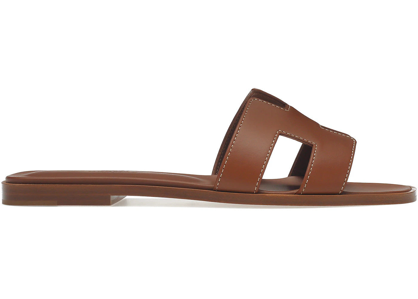 Hermes Oran Sandal Gold Box Calfskin Leather