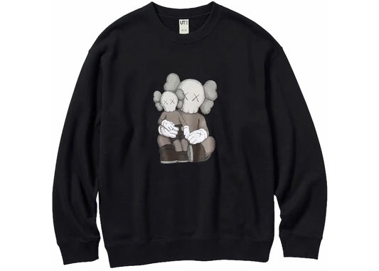 KAWS x Uniqlo Longsleeve Sweatshirt Black