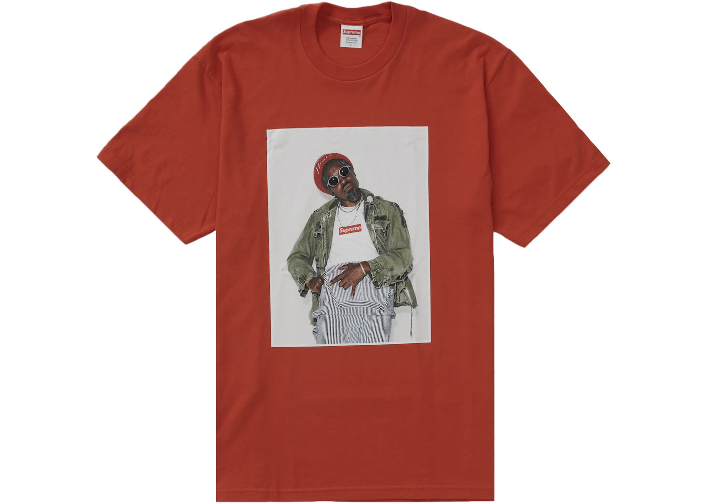 Supreme André 3000 Tee Tomato