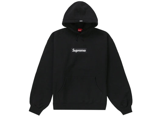 Supreme Box Logo Hooded Sweatshirt Black