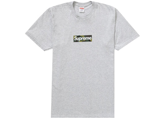 Supreme Box Logo Tee Ash Grey