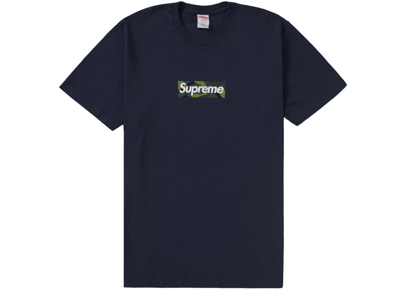 Supreme Box Logo Tee Navy