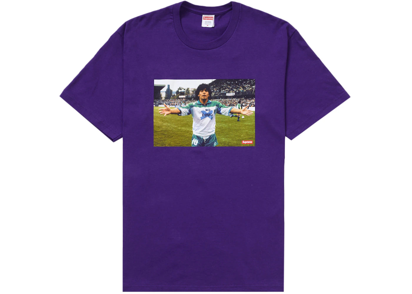 Supreme Maradona Tee Purple