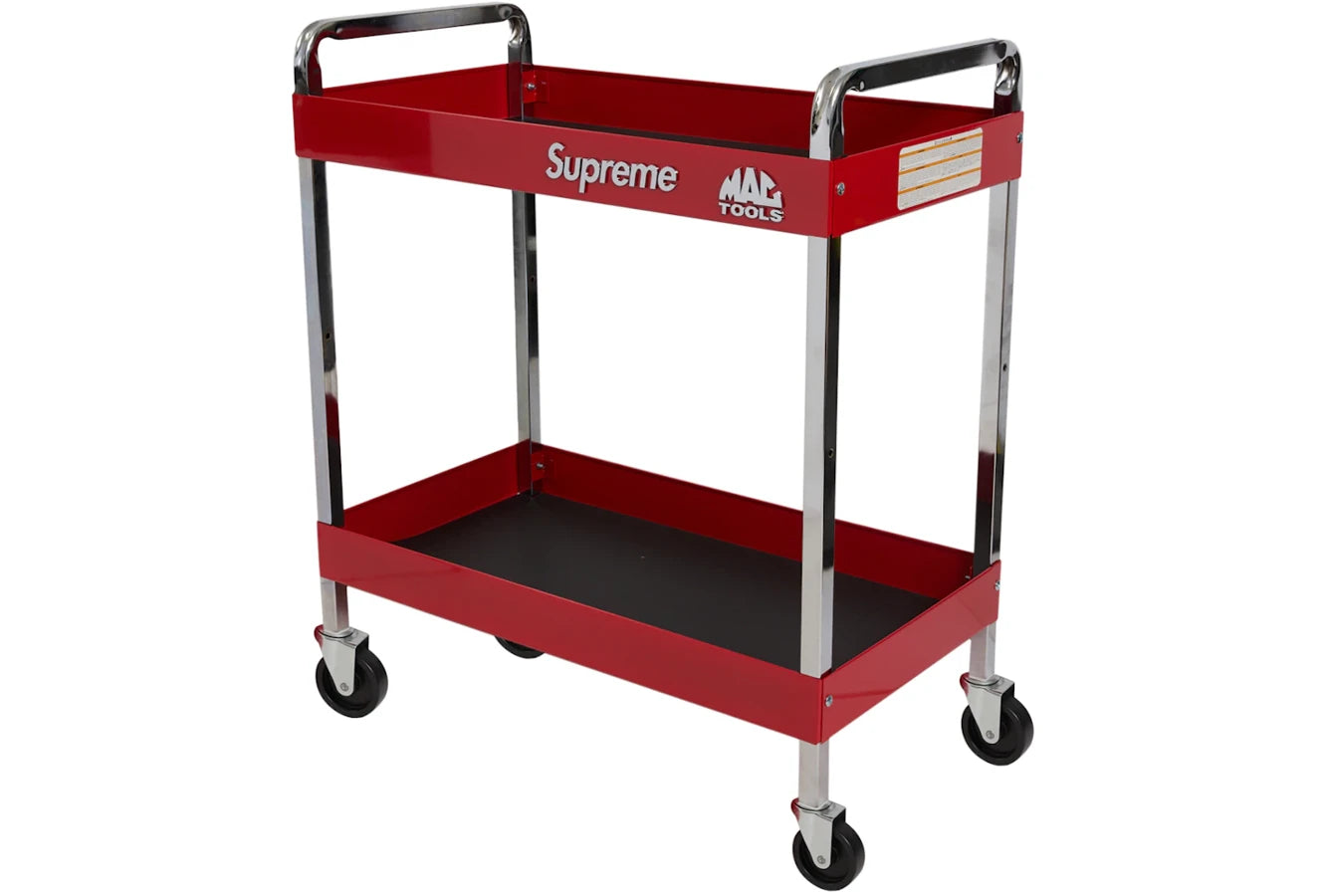 Supreme Mac Tools Utility Cart Red