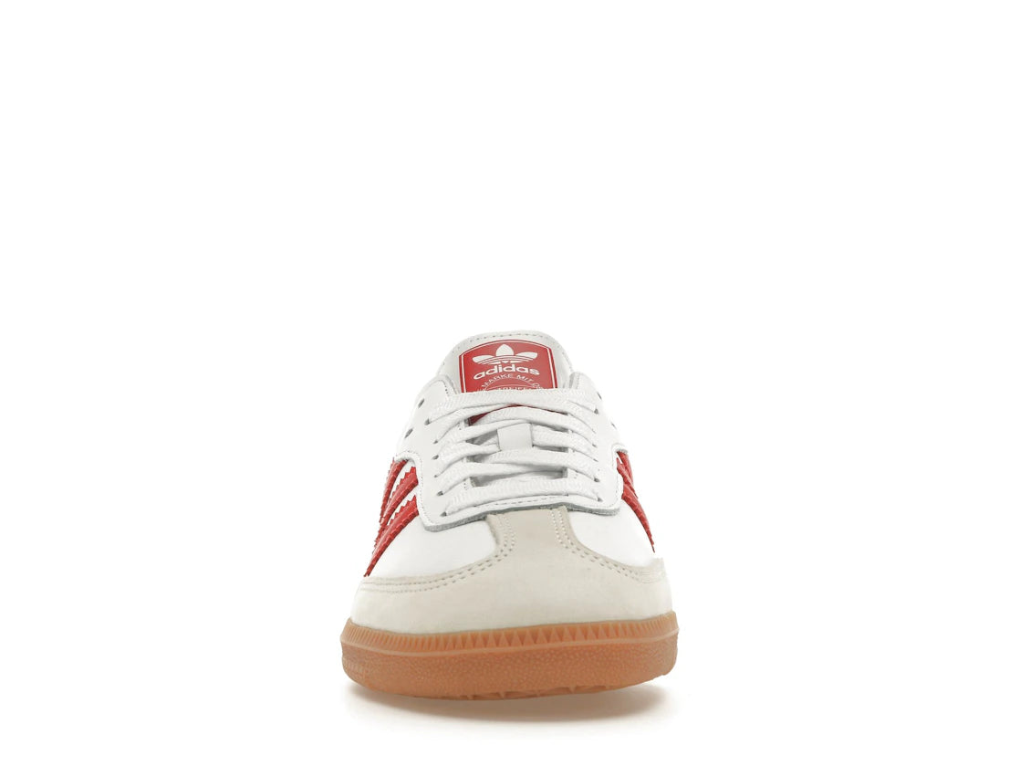 Adidas Samba OG White Solar Red Gum