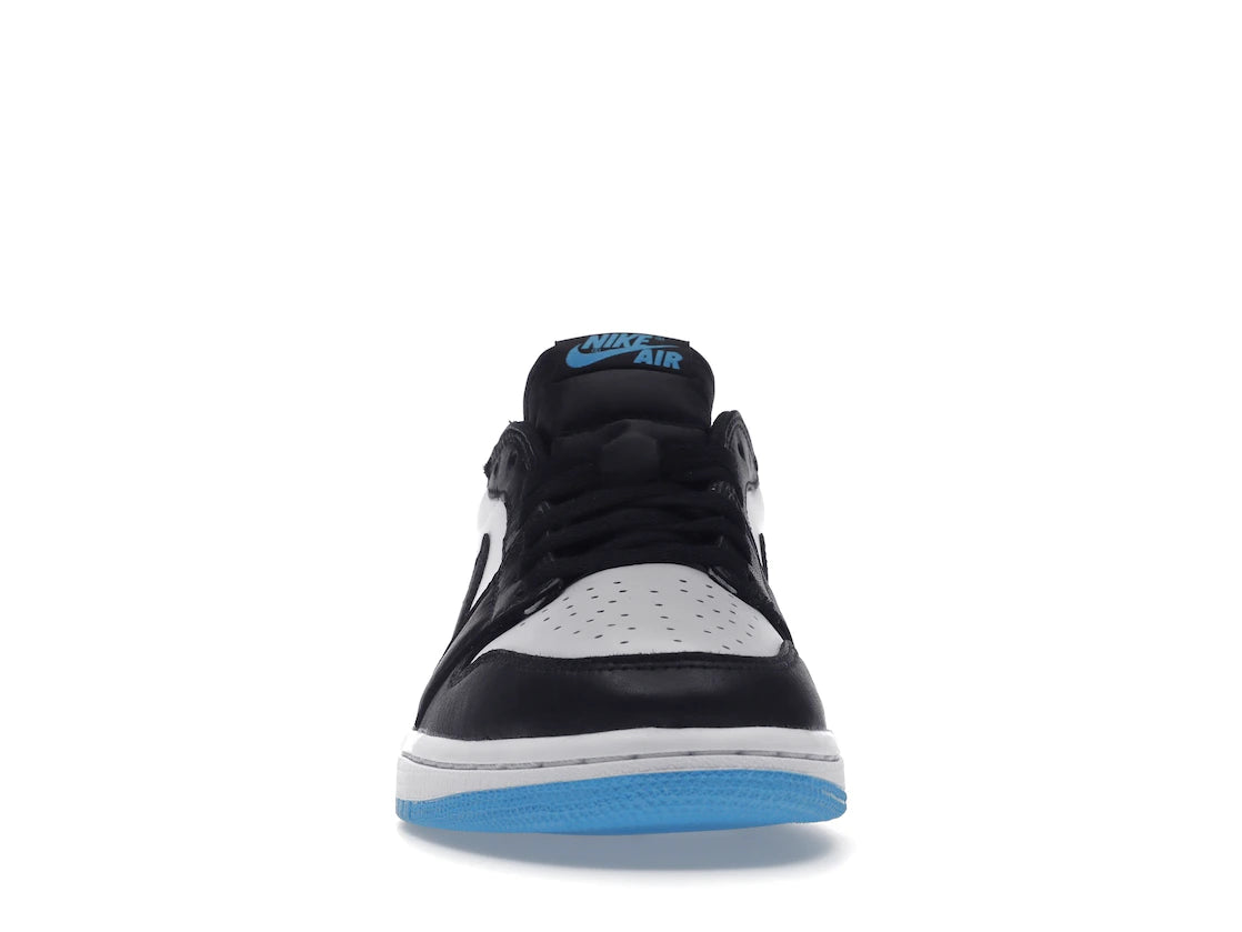 Air Jordan 1 Low Black Dark Powder Blue