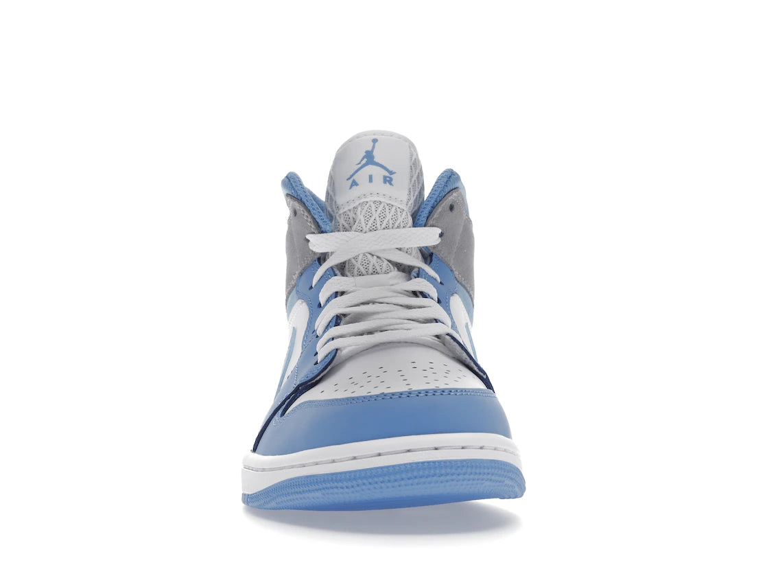 Air Jordan 1 Mid University Blue Grey