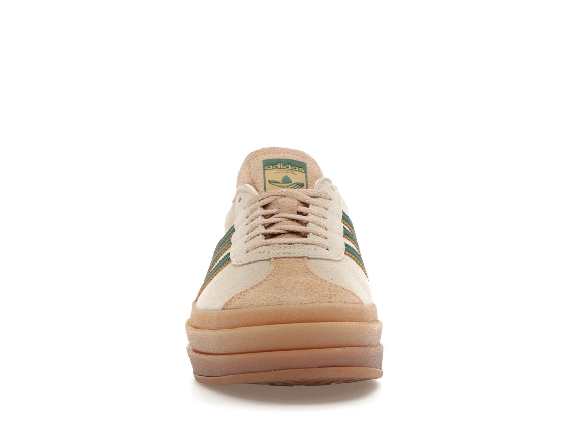 Adidas Gazelle Bold Magic Beige Collegiate Green