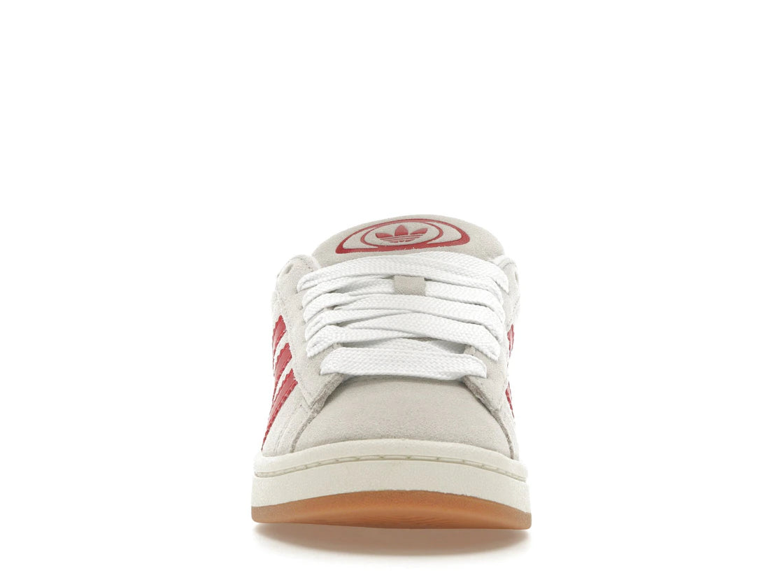 Adidas Campus 00s Crystal White Better Scarlet