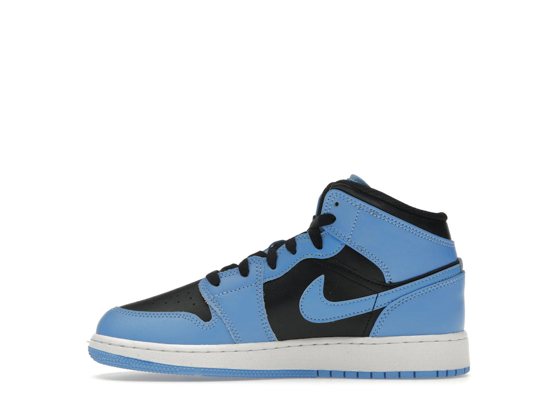 Air Jordan 1 Mid University Blue Black