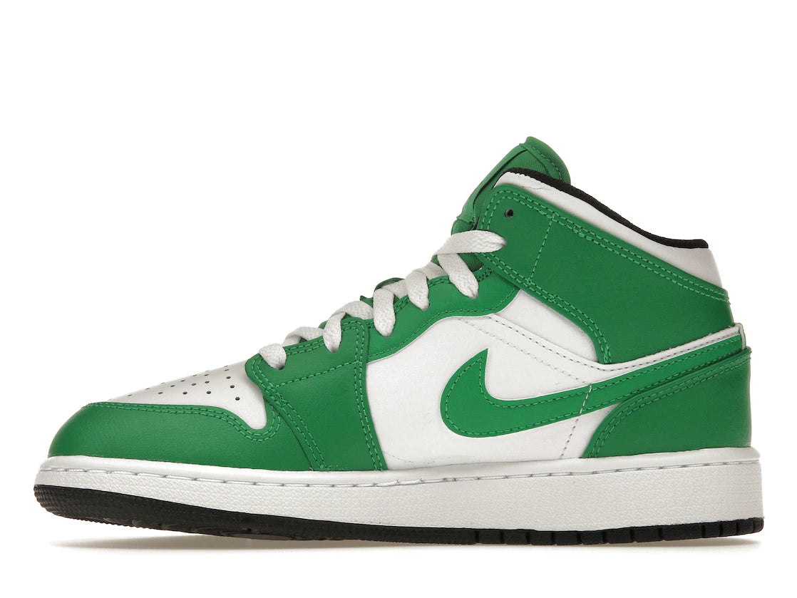 Air Jordan 1 Mid Lucky Green