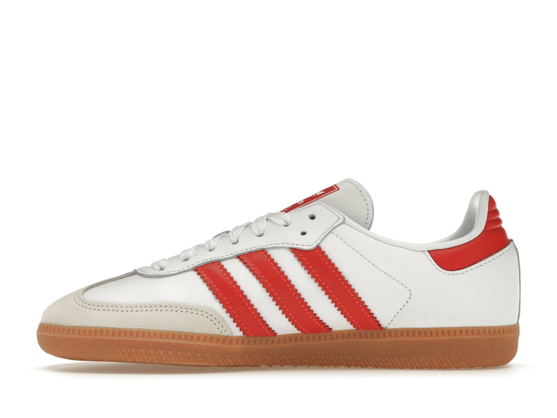 Adidas Samba OG White Solar Red Gum