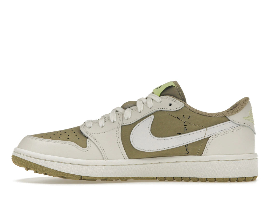 Air Jordan 1 Retro Low Golf Travis Scott Neutral Olive