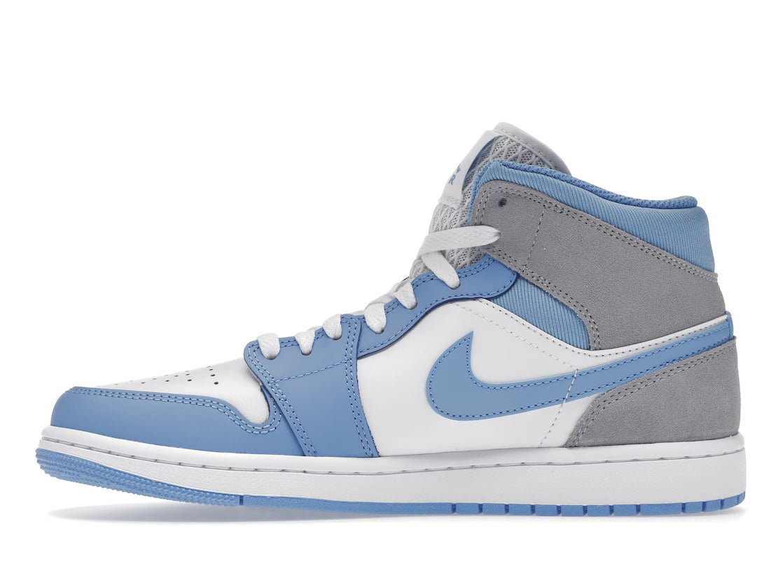 Air Jordan 1 Mid University Blue Grey