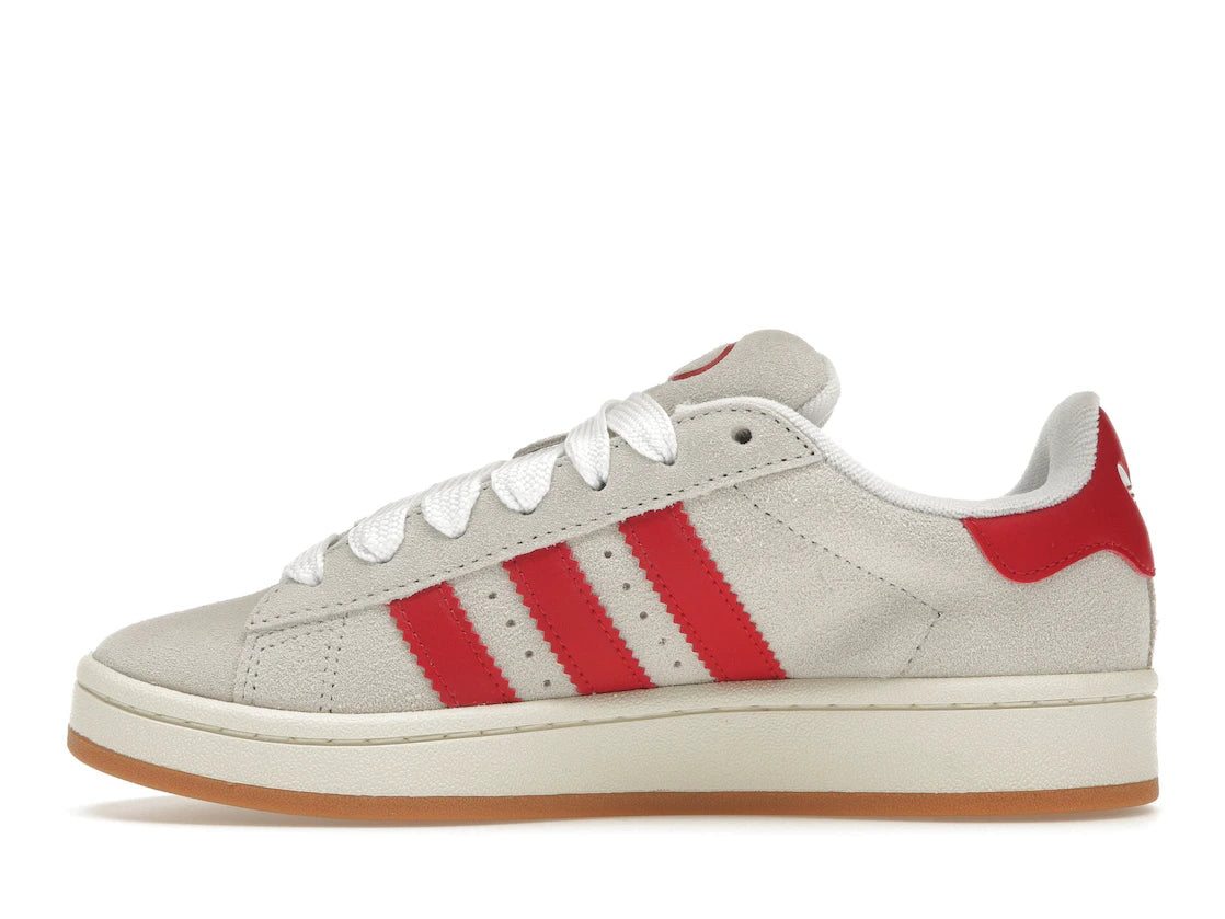 Adidas Campus 00s Crystal White Better Scarlet