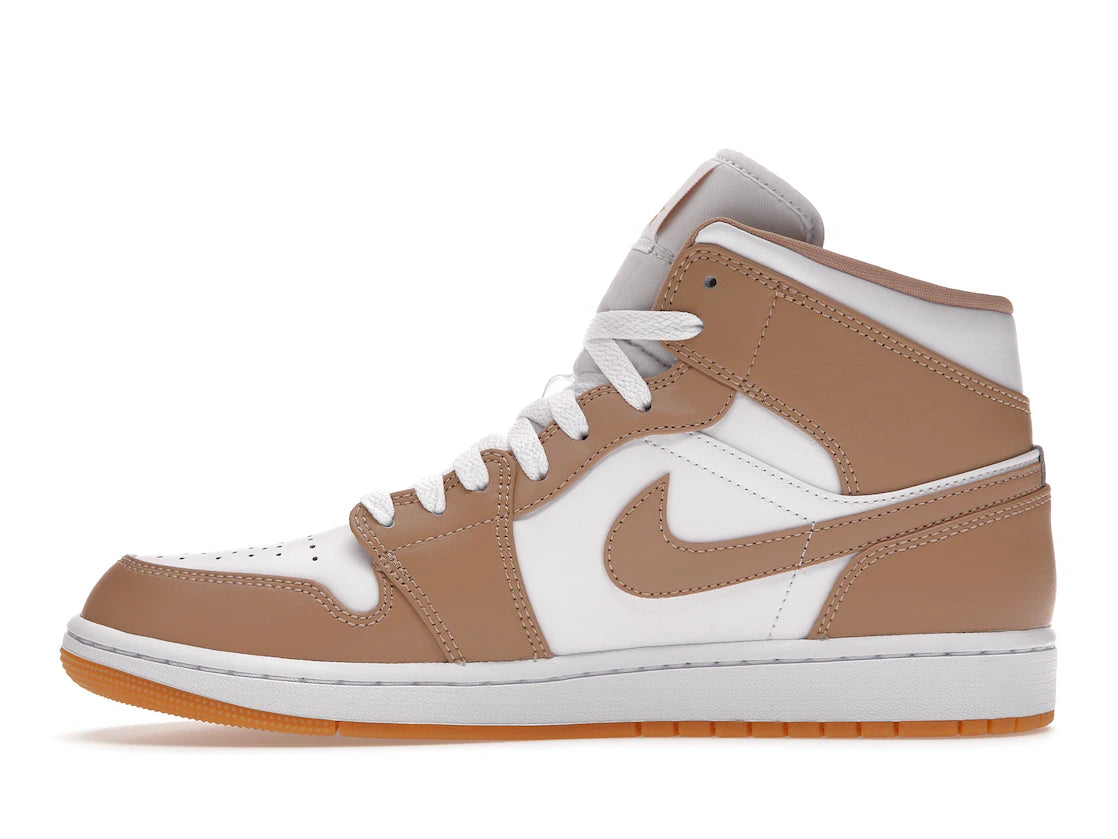 Air Jordan 1 Mid Tan Gum