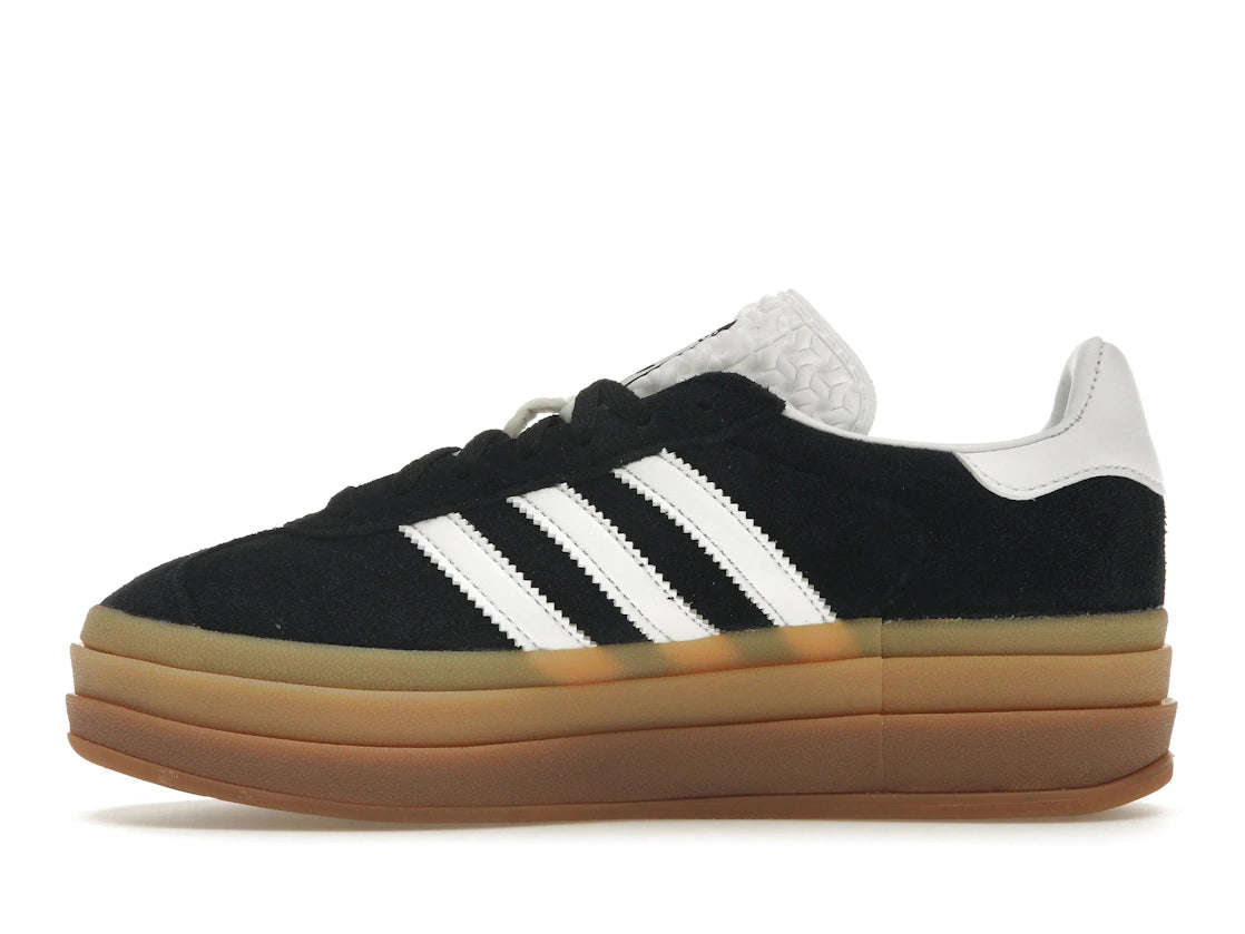 Adidas Gazelle Bold Black White Gum