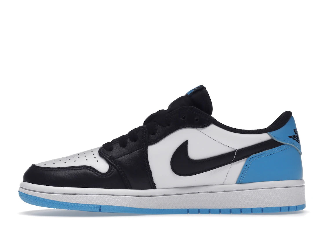 Air Jordan 1 Low Black Dark Powder Blue