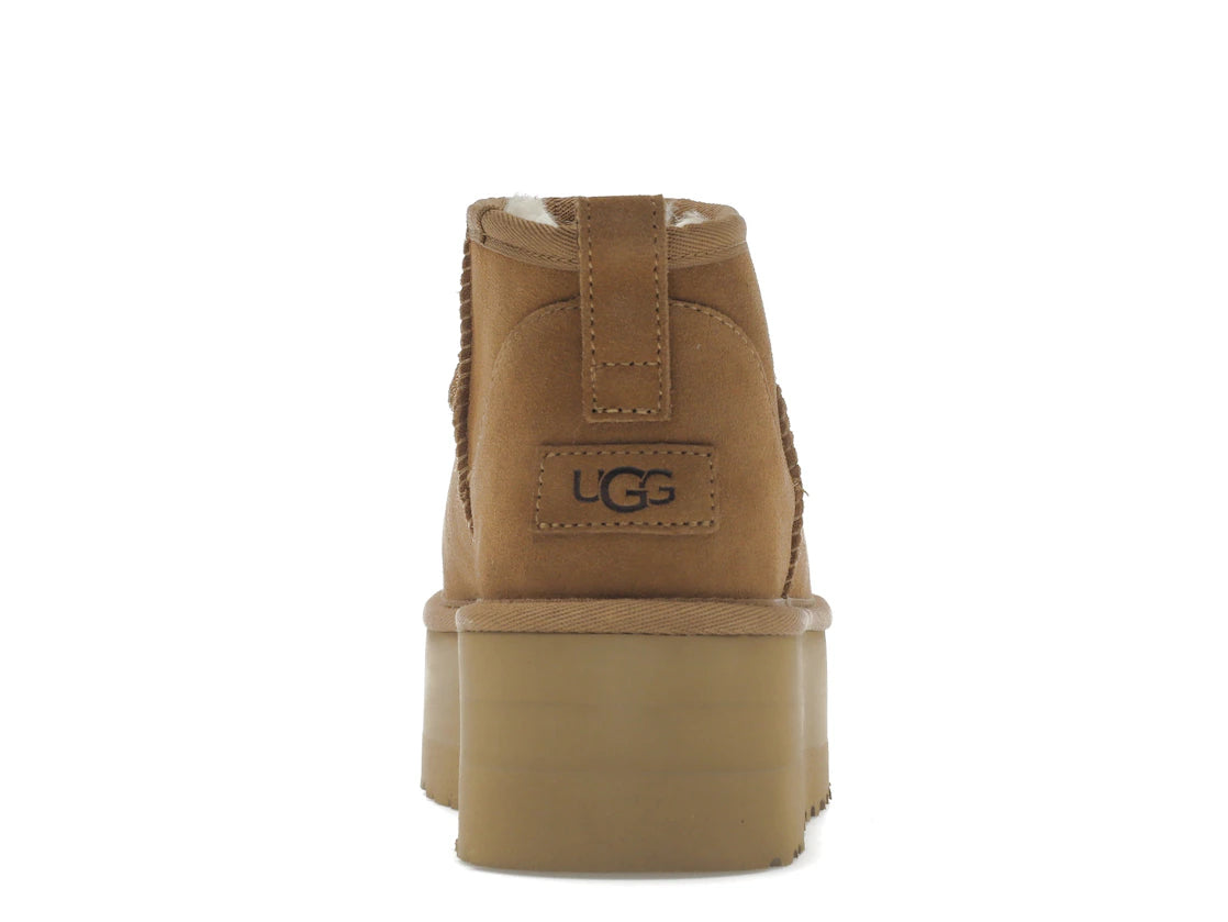 UGG Classic Ultra Mini Platform Boot Chestnut