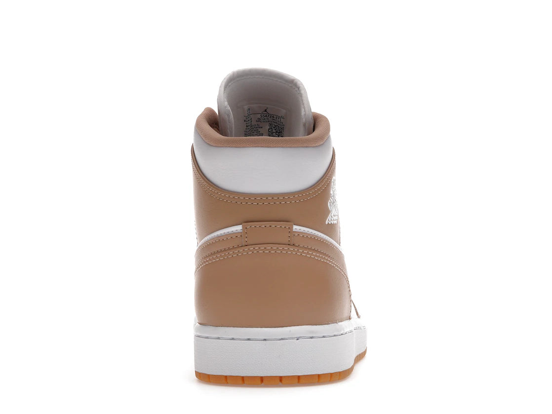 Air Jordan 1 Mid Tan Gum