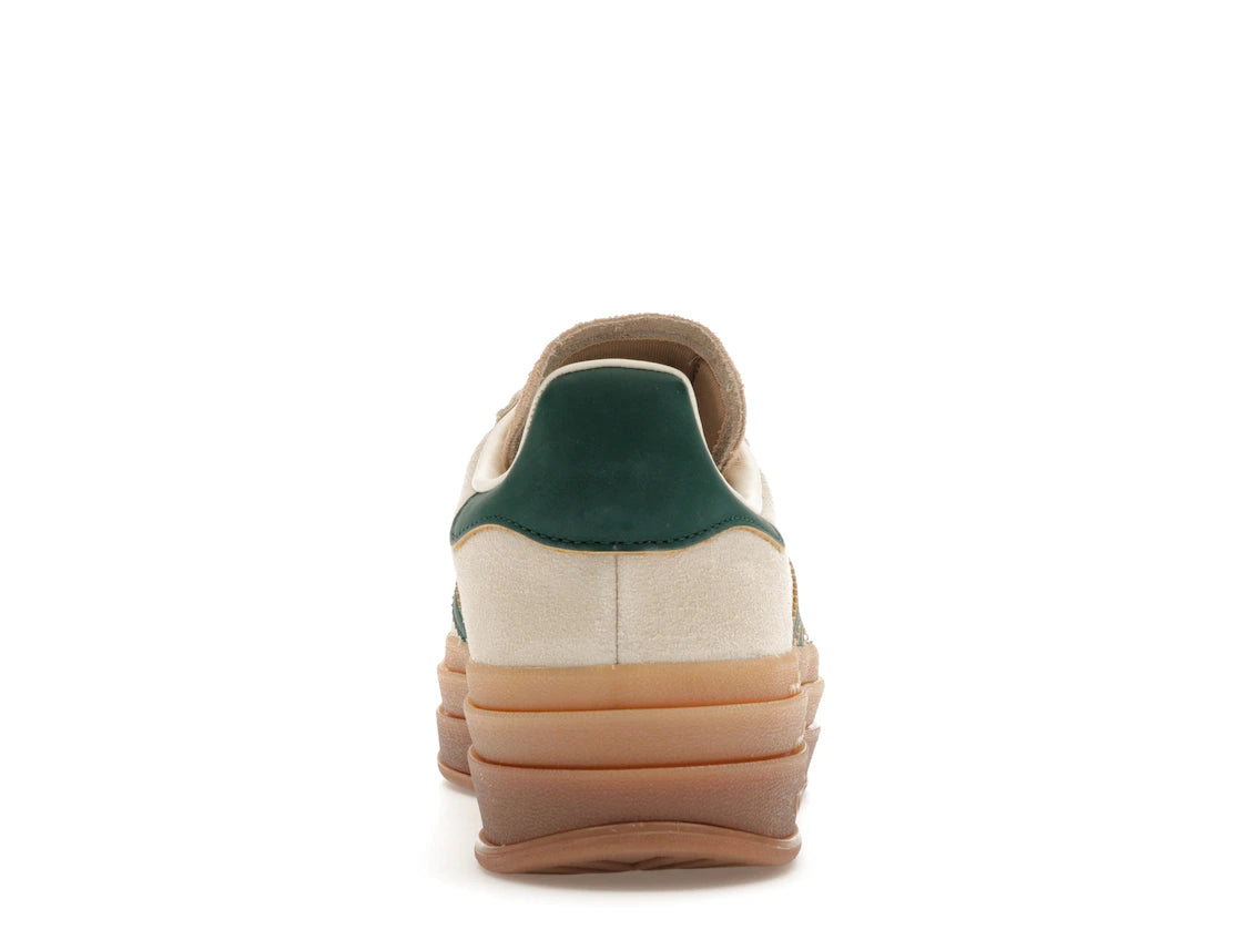 Adidas Gazelle Bold Magic Beige Collegiate Green