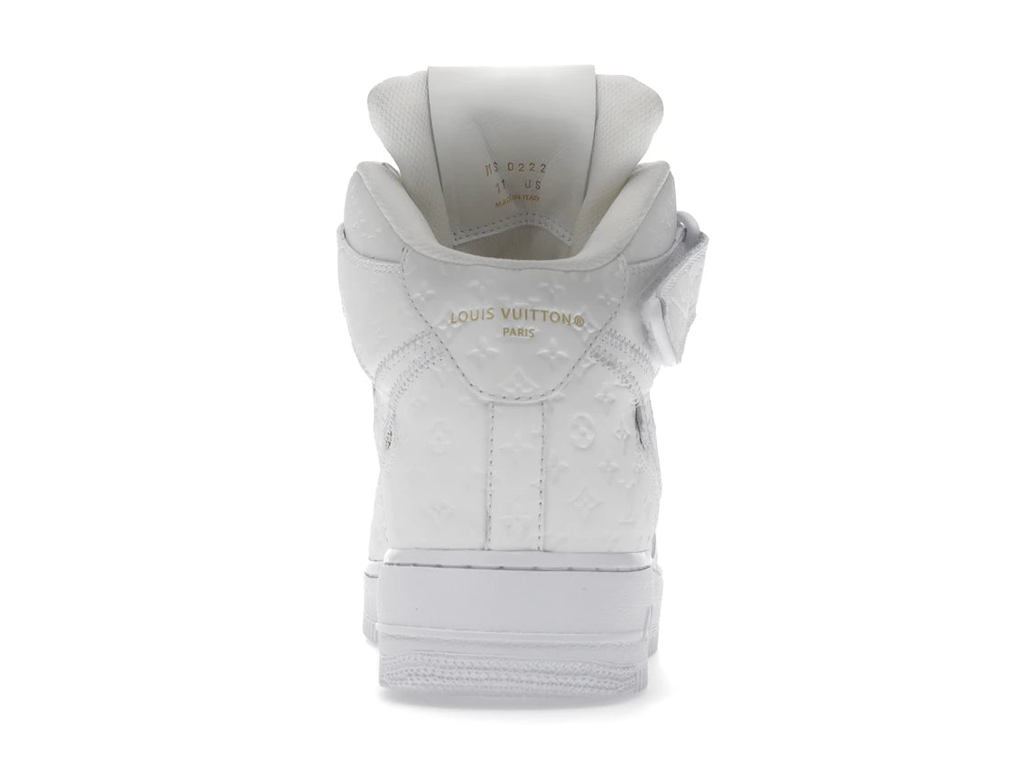 Louis Vuitton Nike Air Force 1 Mid By Virgil Abloh White